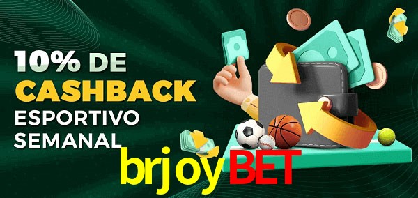 10% de bônus de cashback na brjoybet