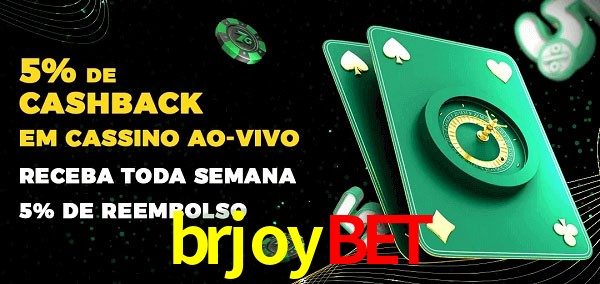 Promoções do cassino ao Vivo brjoybet